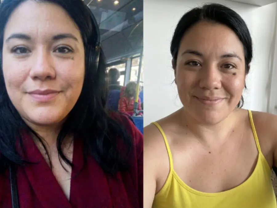 Antes y después de Sofía L.